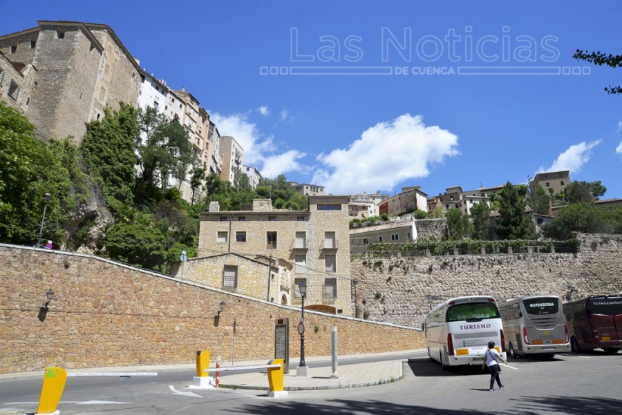 Nuevo paso en las escaleras mecánicas al Casco Antiguo de Cuenca